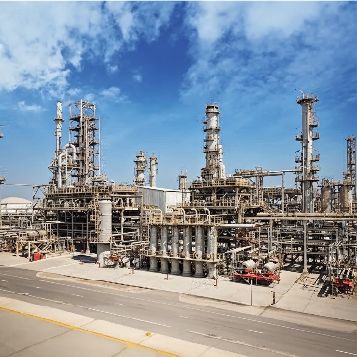 Gas distribution improvement Project Mesaieed